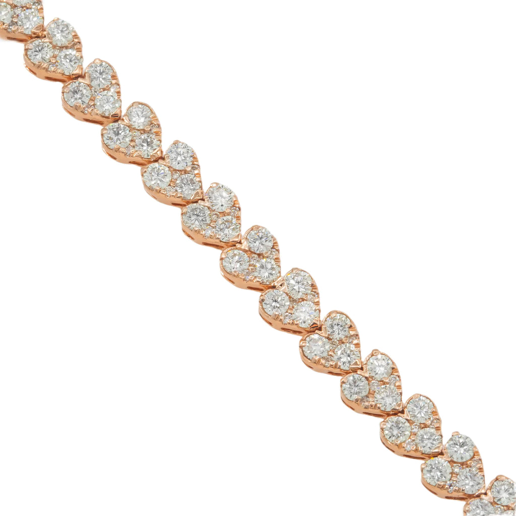 DIAMOND HEART BRACELET