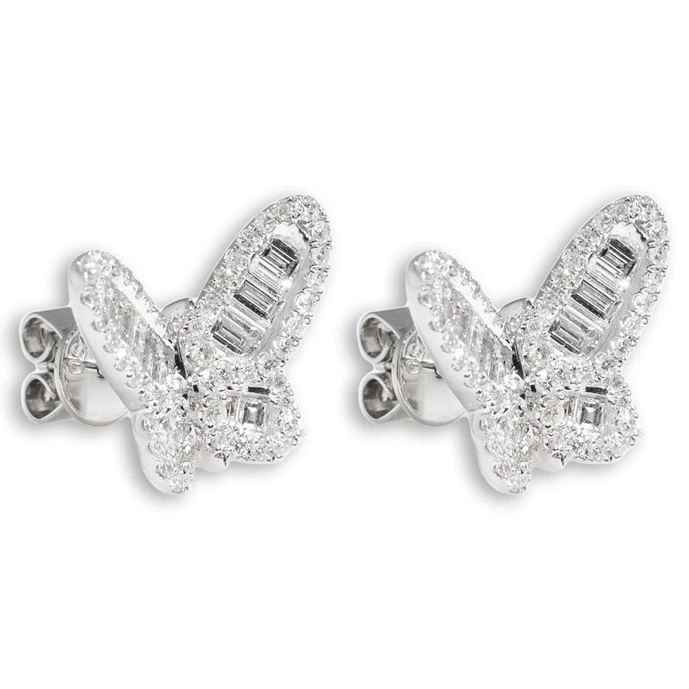 Butterfly Diamond Earrings