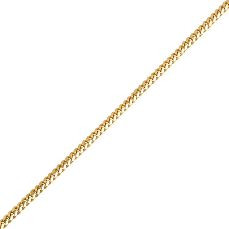 Gold Cuban Link Chain (2.7mm)