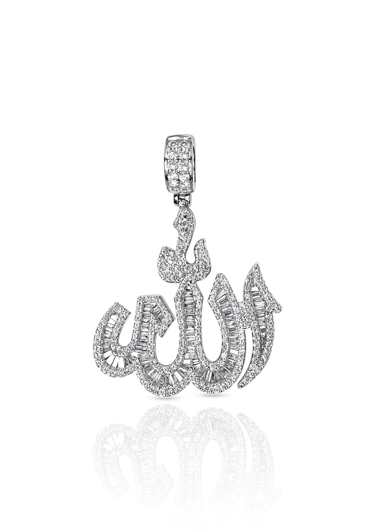 DIAMOND ALLAH PENDANT