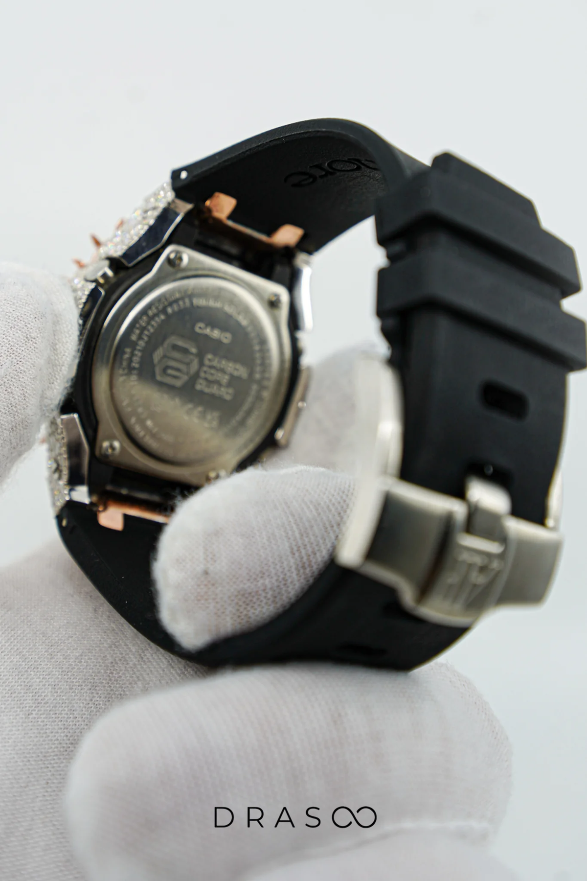 CUSTOM ICED-OUT G-SHOCK THORN CROWN WATCH