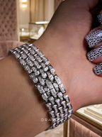 Cartier Panthère Medium – Steel – Quartz Movement – Custom Diamond-Set