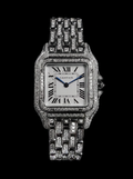 Cartier Panthère Medium – Steel – Quartz Movement – Custom Diamond-Set