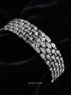 Cartier Panthère Medium – Steel – Quartz Movement – Custom Diamond-Set