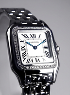 Cartier Panthère Medium – Steel – Quartz Movement – Custom Diamond-Set