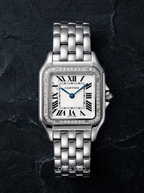 Cartier Panthère Medium – Steel – Quartz Movement – Custom Diamond-Set