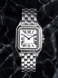Cartier Panthère Medium – Steel – Quartz Movement – Custom Diamond-Set
