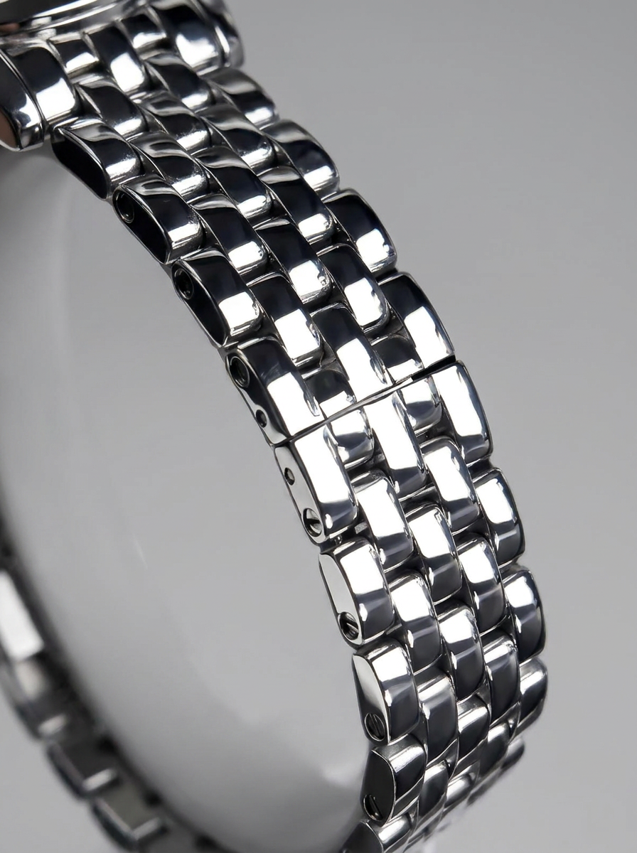 Cartier Panthère Medium – Steel – Quartz Movement – Custom Diamond-Set