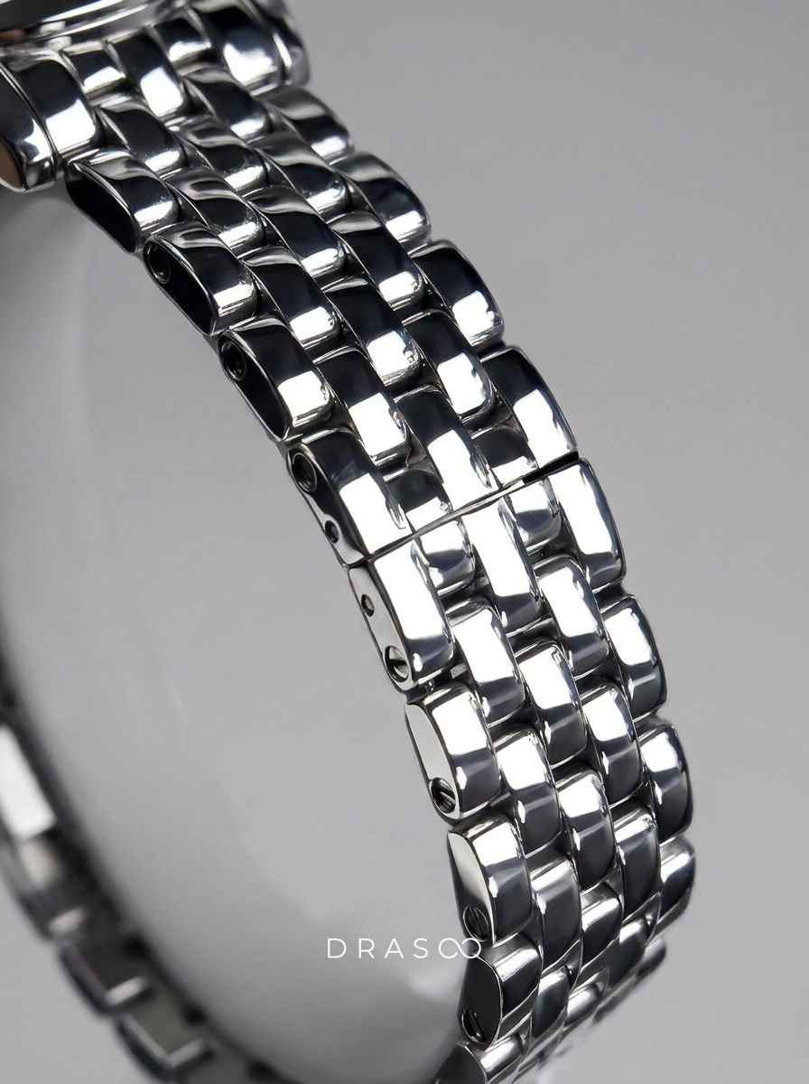 Cartier Panthère Medium – Steel – Quartz Movement – Custom Diamond-Set