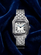 Cartier Panthère Medium – Steel – Quartz Movement – Custom Diamond-Set