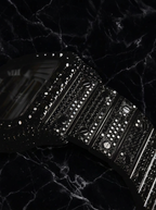 Cartier Santos Large – Custom Black Diamond PVD – Black Diamond Dial with White Swords
