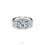 Engagement Ring in Platinum