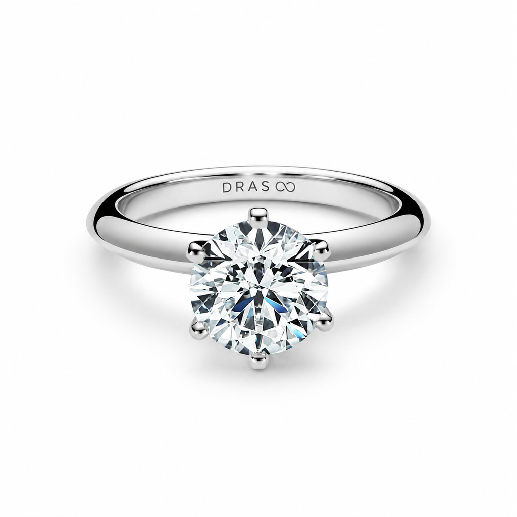 Engagement Ring in Platinum