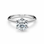 Engagement Ring in Platinum