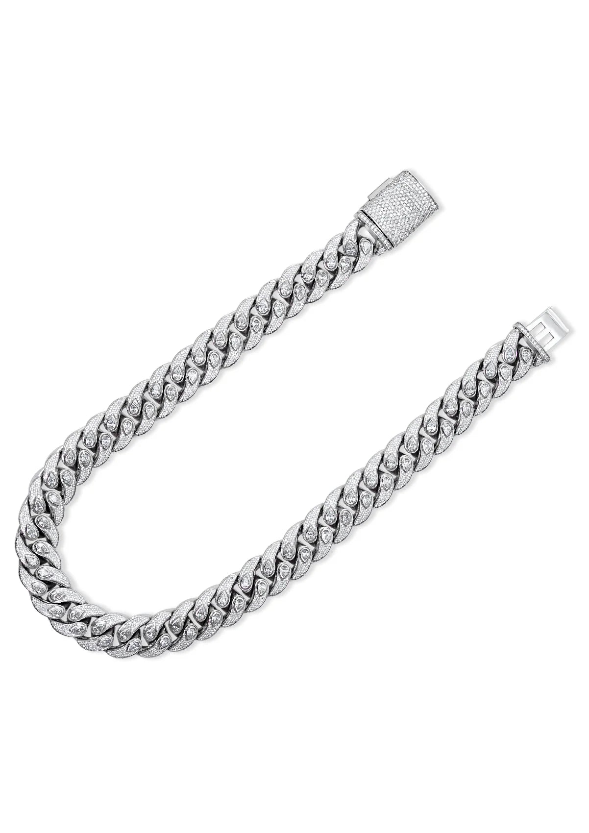 TEARDROP BANDANA CUBAN CHAIN