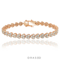 DIAMOND HEART BRACELET