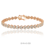 DIAMOND HEART BRACELET