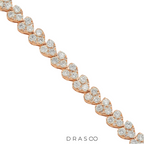 DIAMOND HEART BRACELET