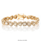 REGAL DIAMOND MULTI-SHAPE BRACELET