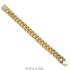 DIAMOND PRONG SET CUBAN