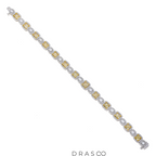 FANCY YELLOW DIAMOND BRACELET