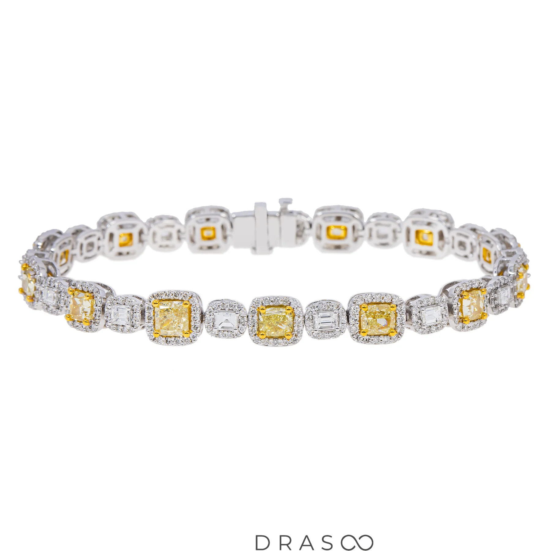 FANCY YELLOW DIAMOND BRACELET