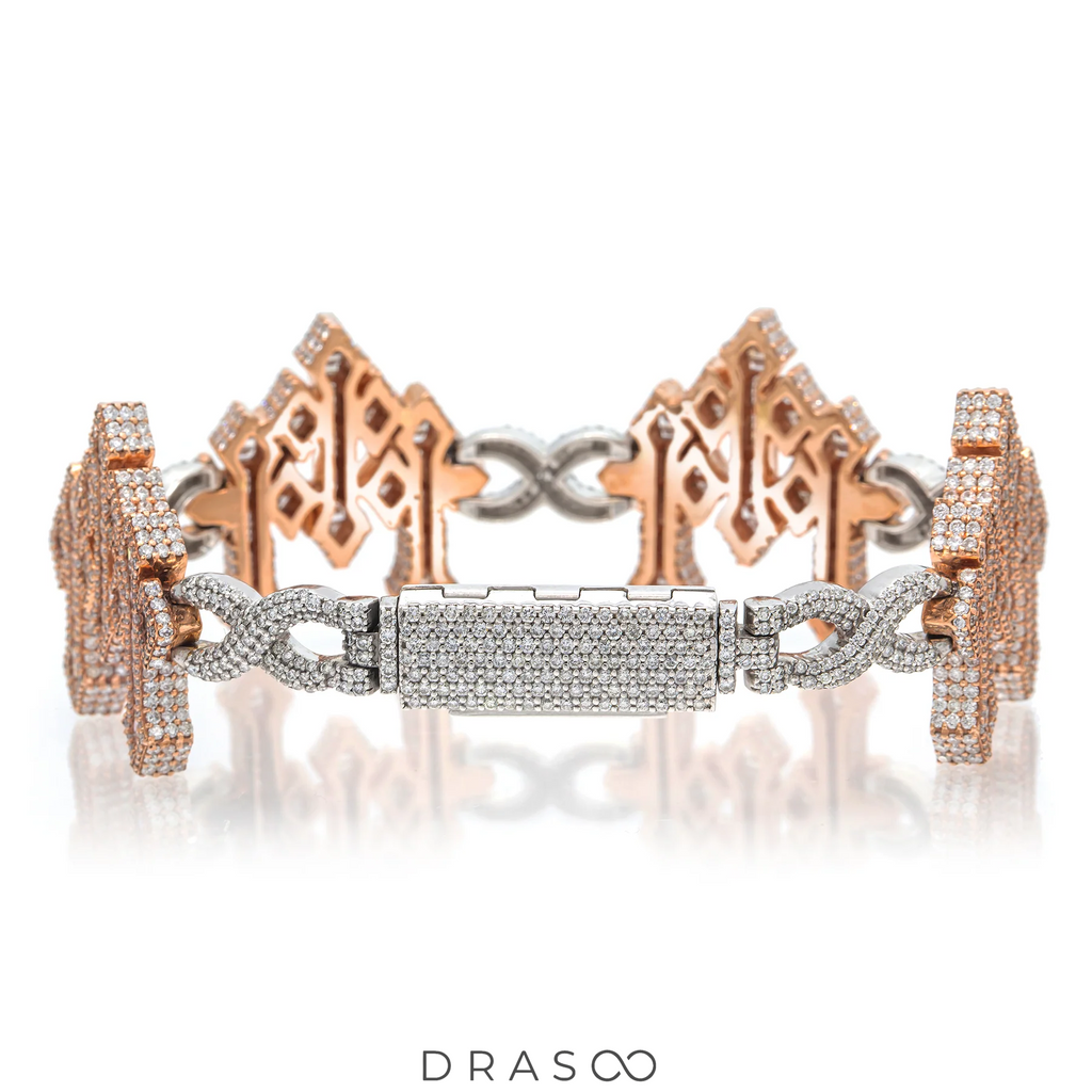 INFINITY LINK TRIPLE CROSS BRACELET