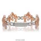 INFINITY LINK TRIPLE CROSS BRACELET