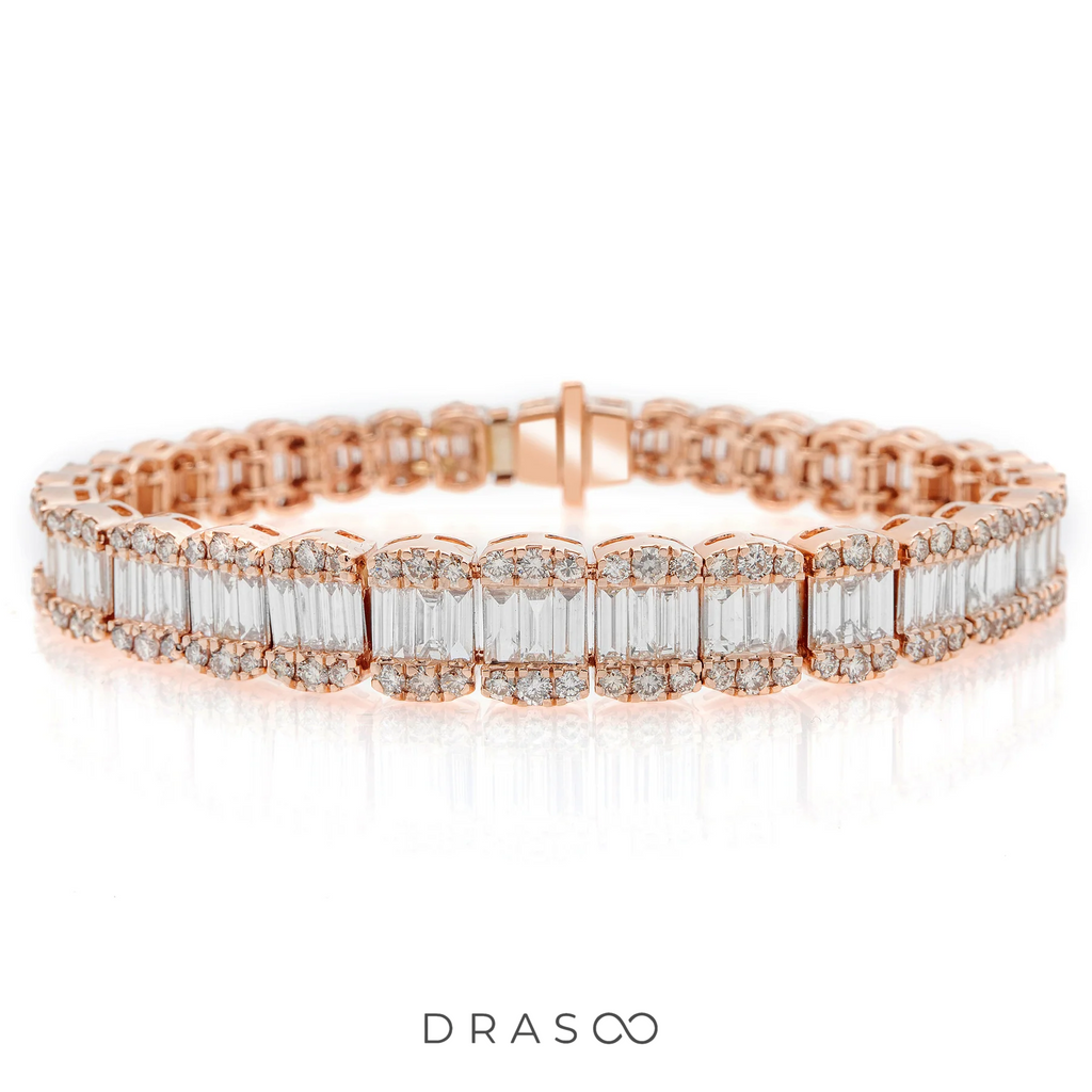 ROYAL BAGUETTE DIAMOND BRACELET