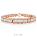 ROYAL BAGUETTE DIAMOND BRACELET