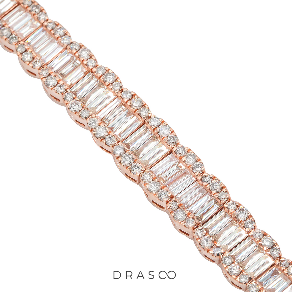 ROYAL BAGUETTE DIAMOND BRACELET