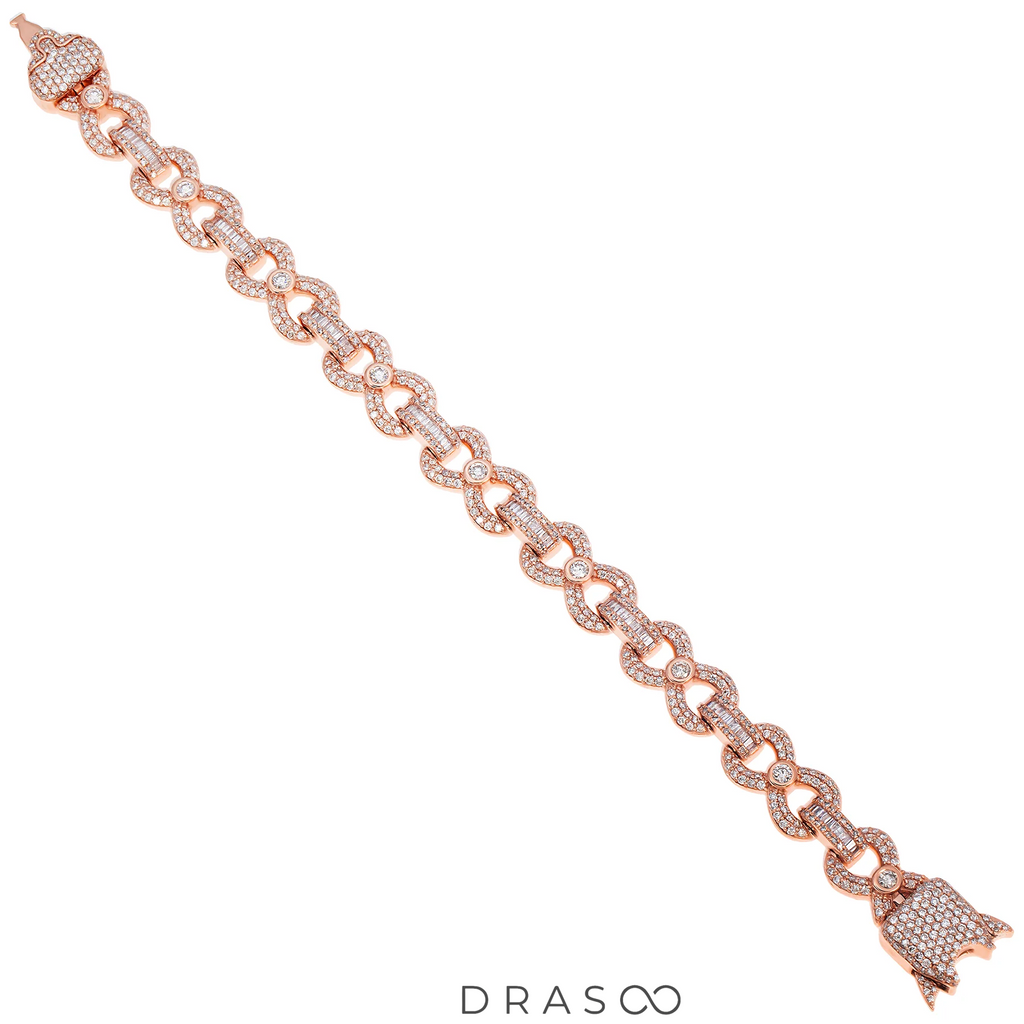 TIMELESS LINK DIAMOND BRACELET