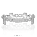 INFINITY LINK CROSS BRACELET