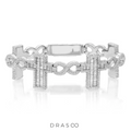 INFINITY LINK CROSS BRACELET