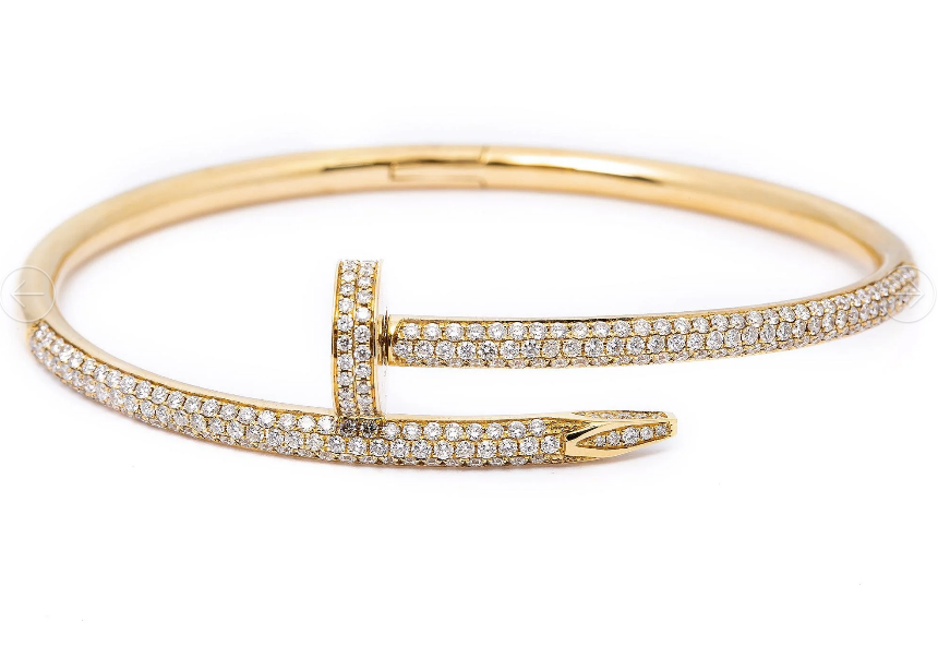 18K YELLOW GOLD 
BRACELET 
2.25 CT DIAMONDS