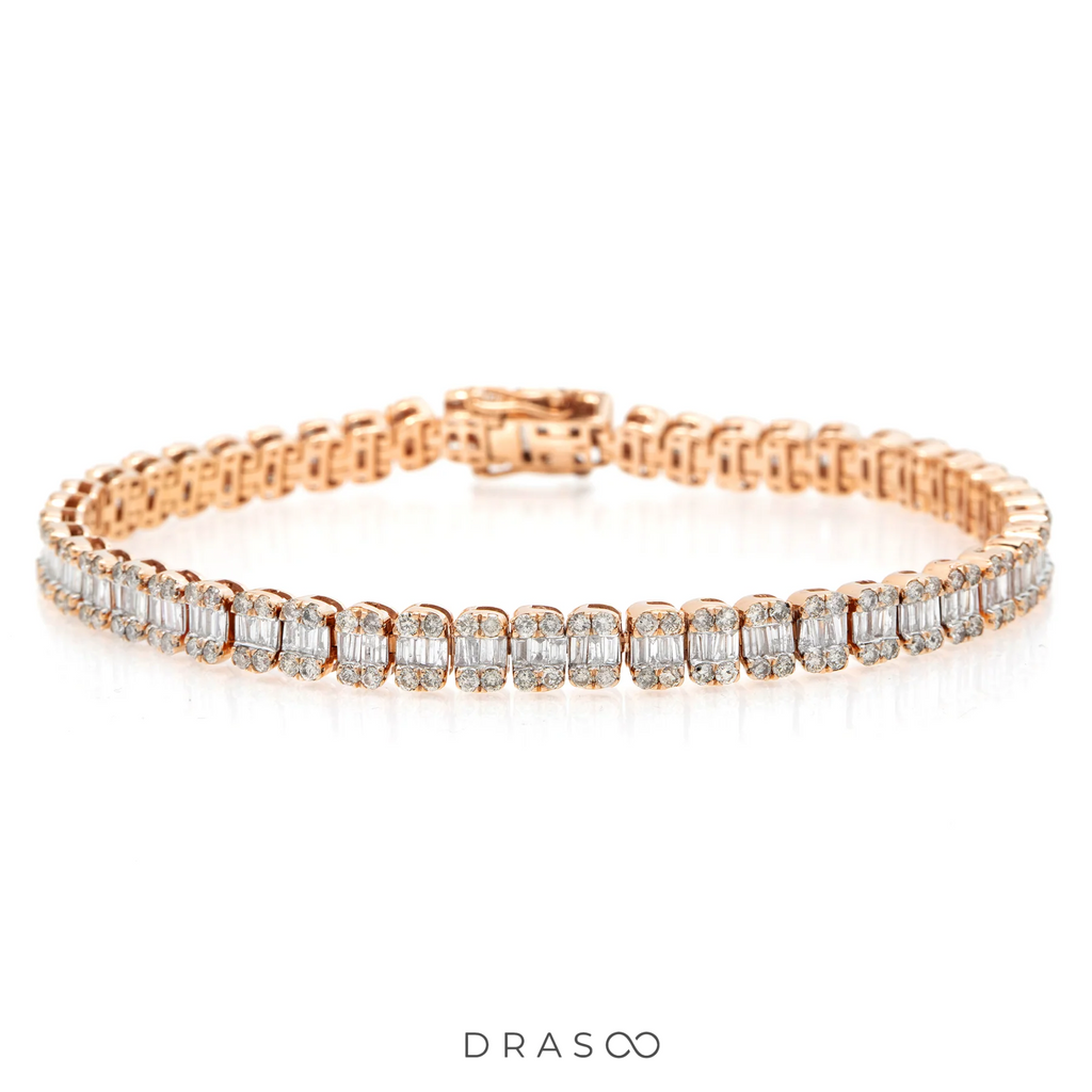 ELITE BAGUETTE DIAMOND BRACELET