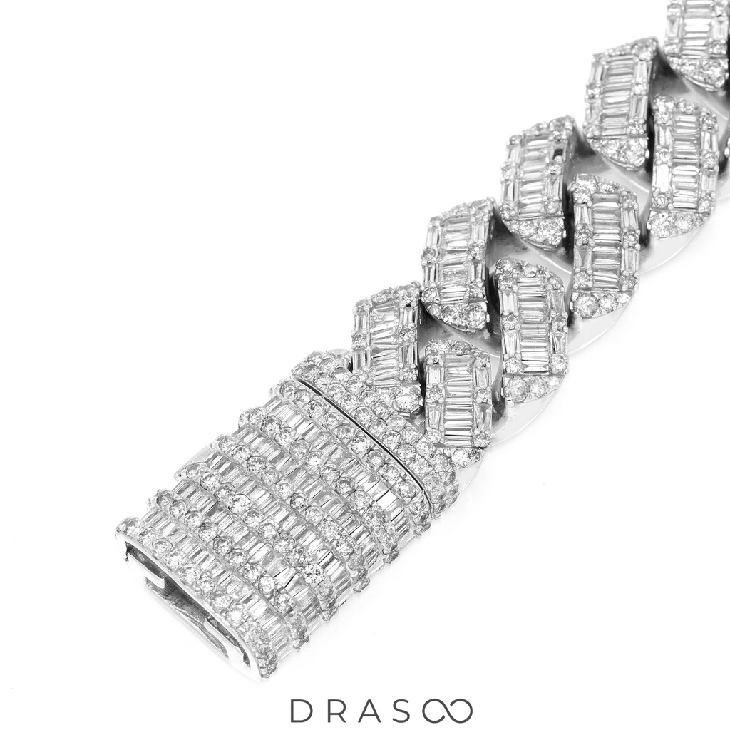 MONARCH DIAMOND CUBAN BRACELET