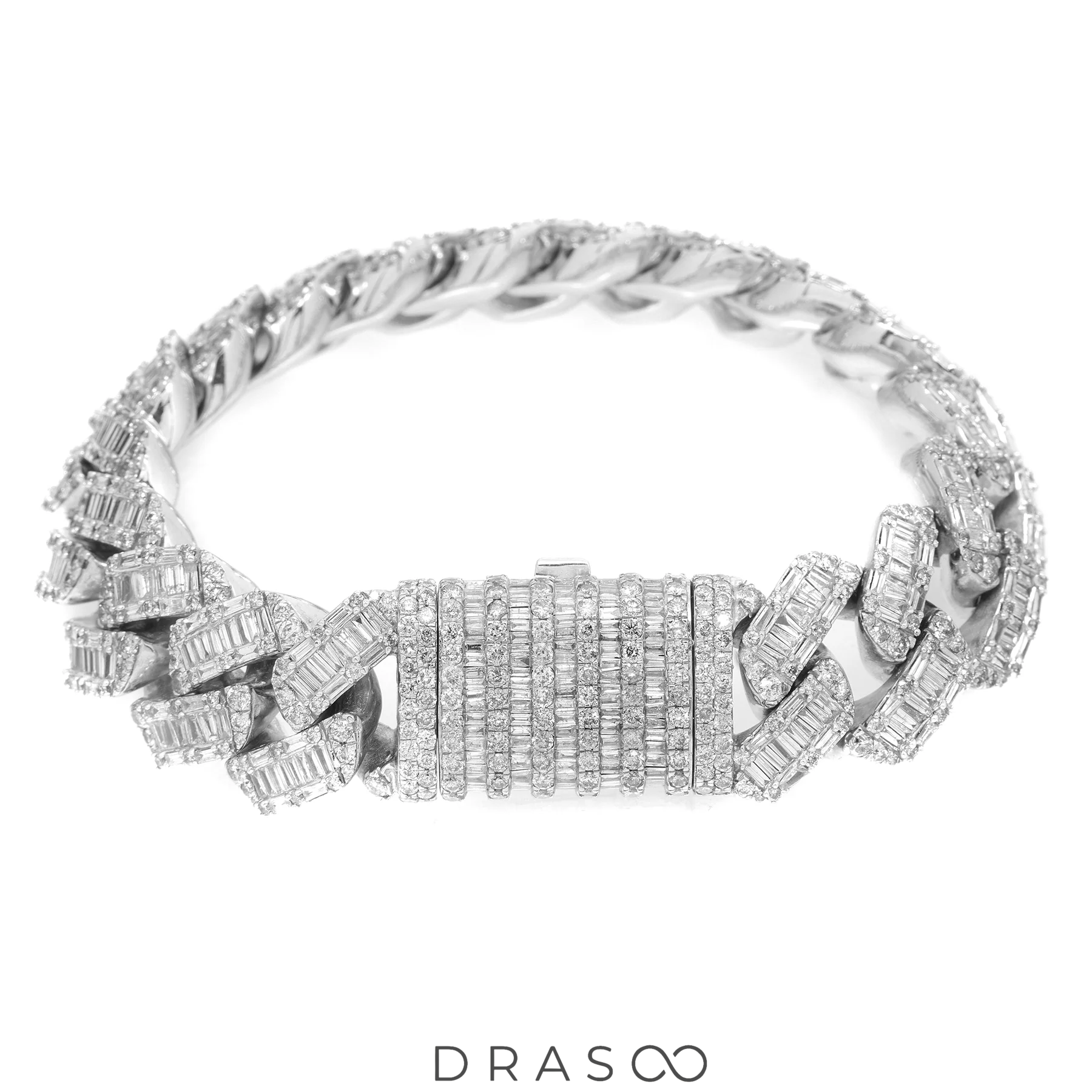 MONARCH DIAMOND CUBAN BRACELET