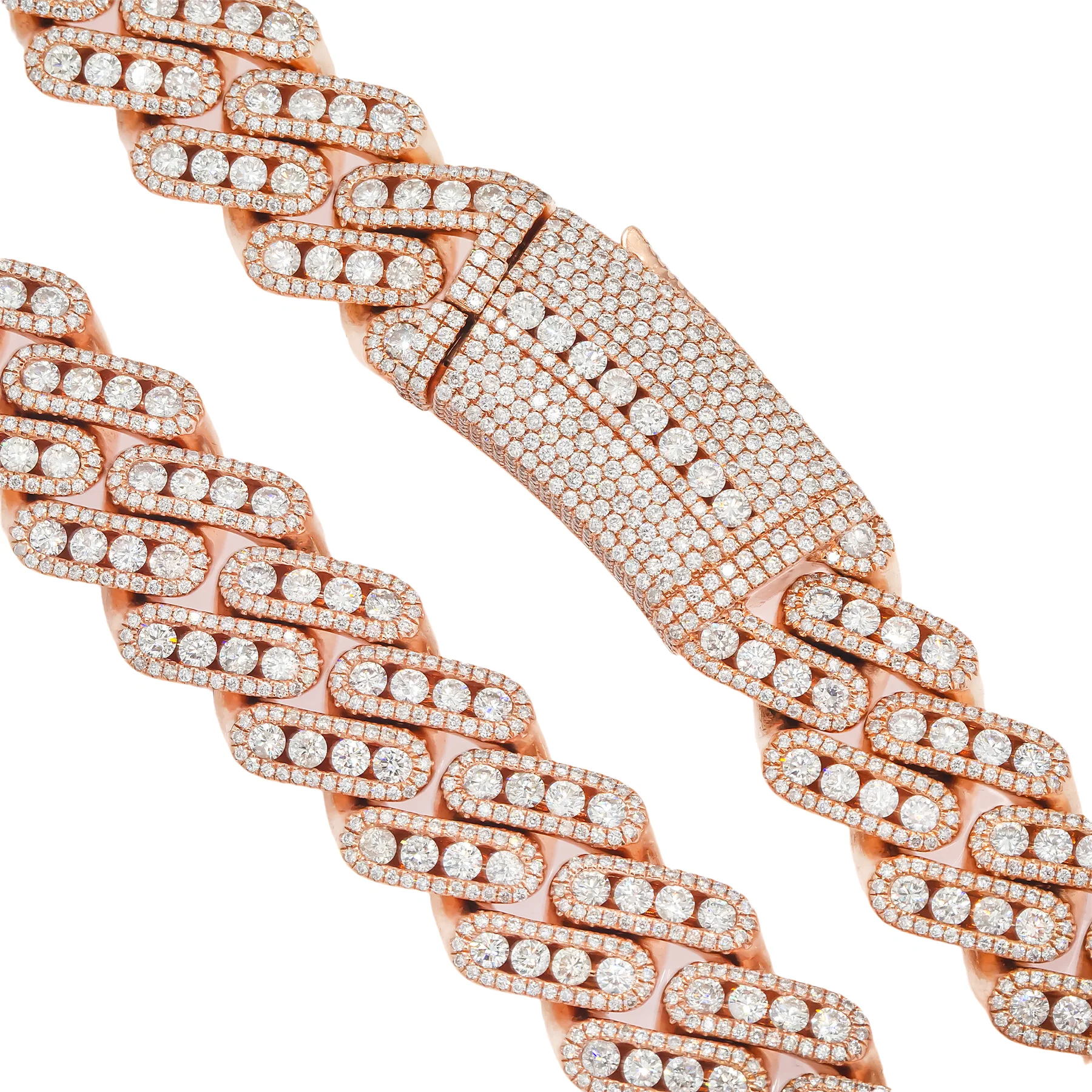 GLACIER PAVE CUBAN CHAIN