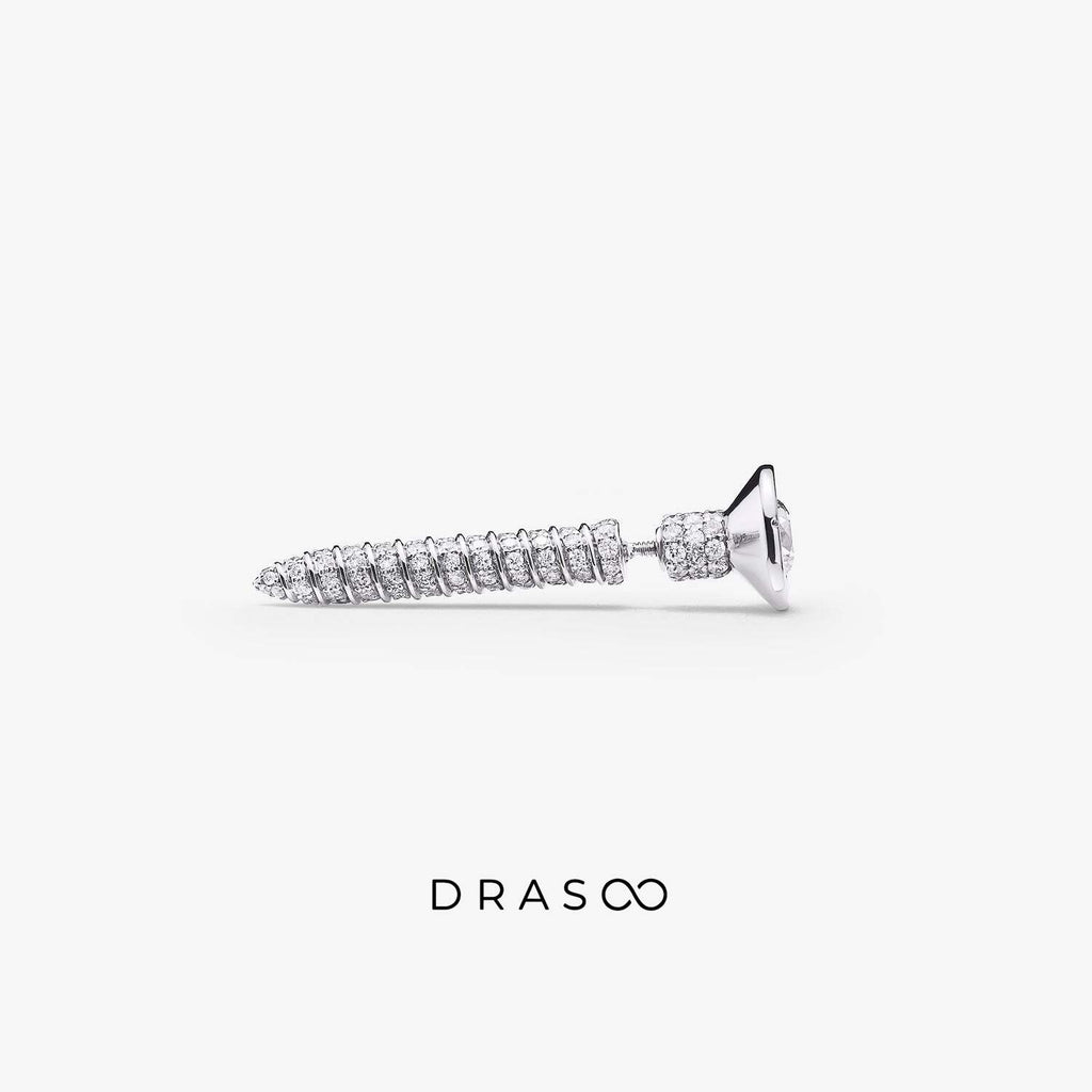 HARDWARE EARRING STUD