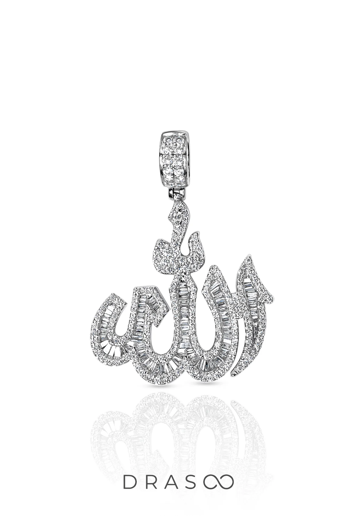 DIAMOND ALLAH PENDANT