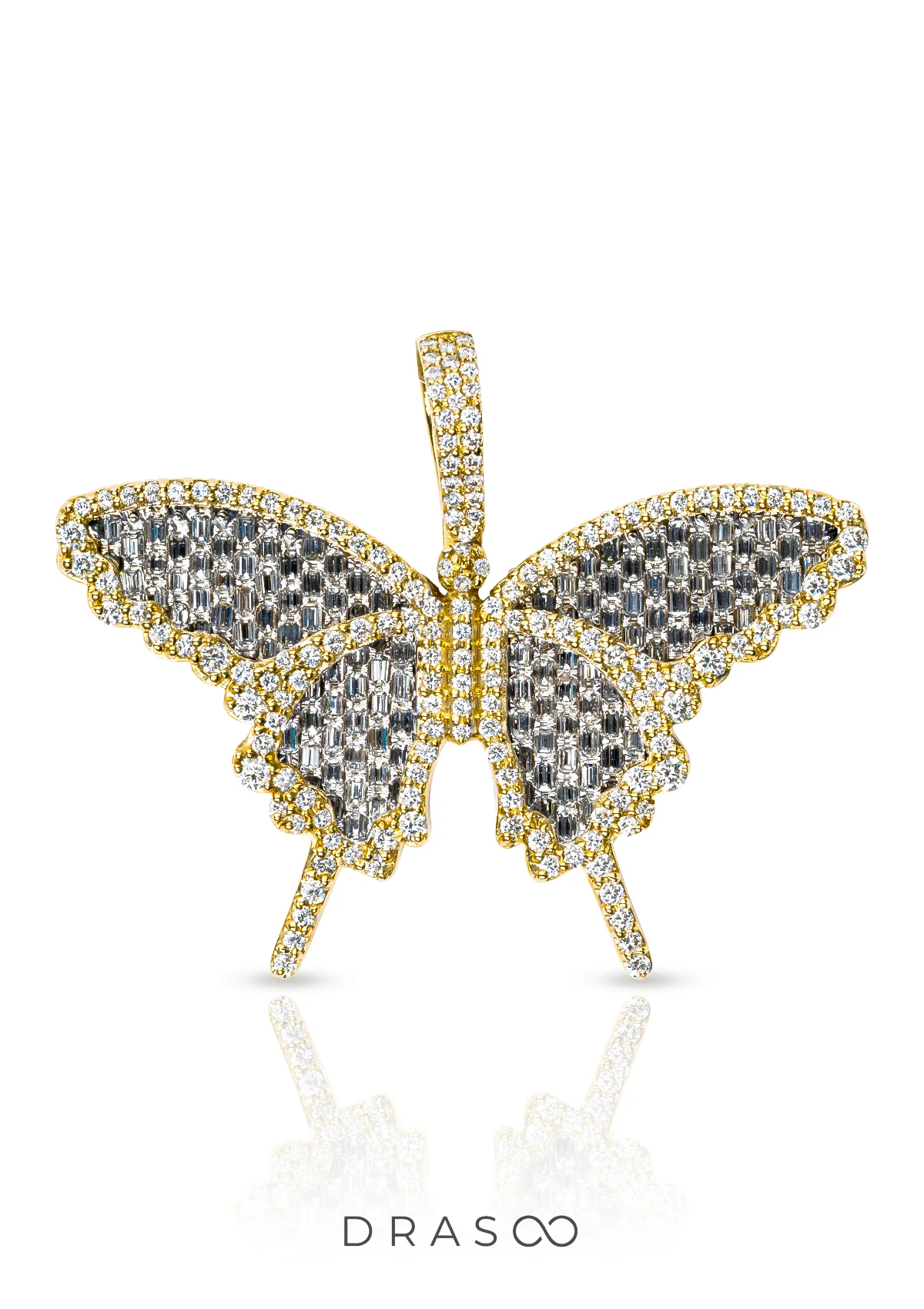 DIAMOND BUTTERFLY PENDANT