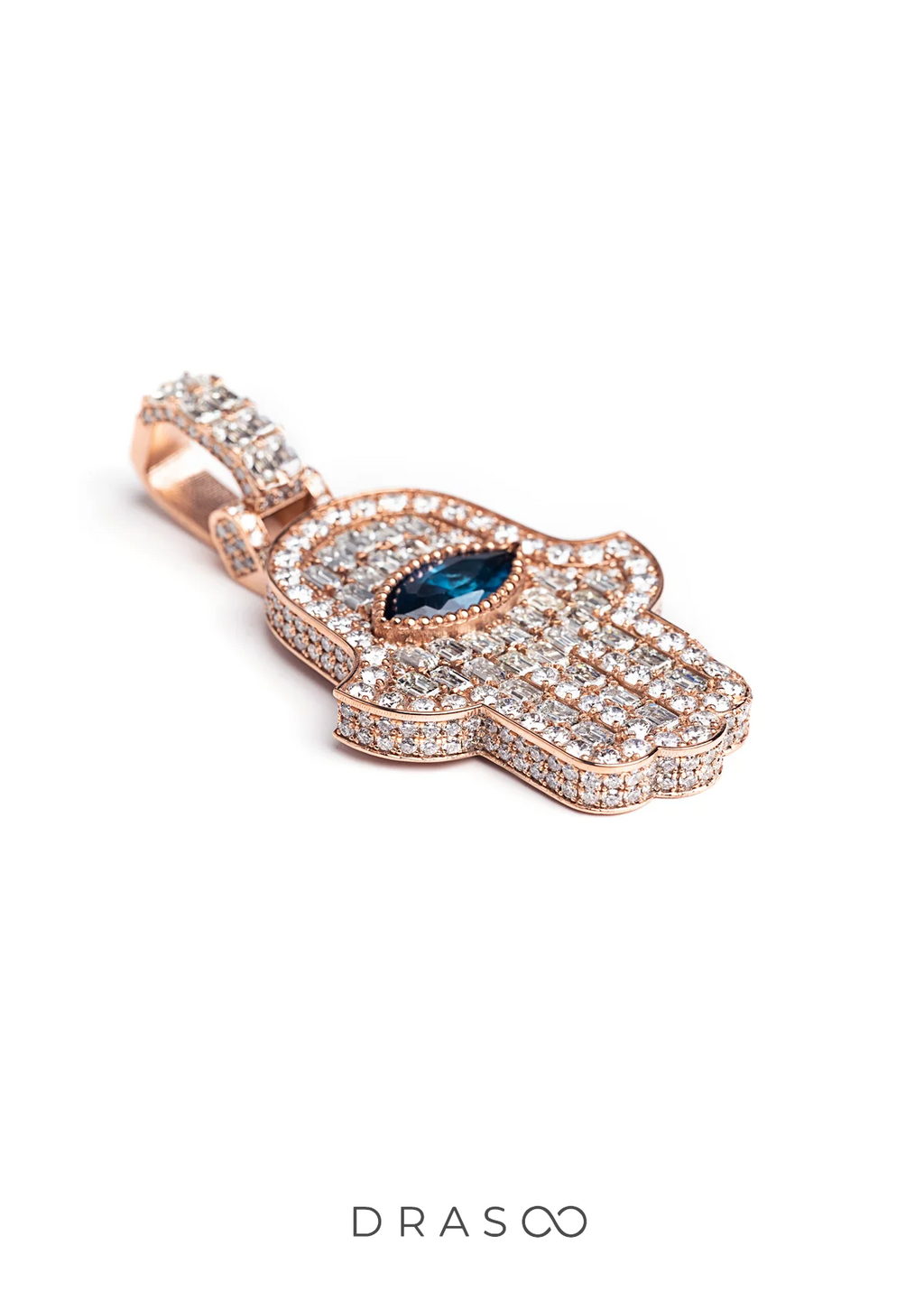 ETERNAL HAMSA DIAMOND PENDANT