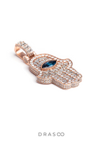 ETERNAL HAMSA DIAMOND PENDANT