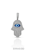 MYSTIC HAMSA EVIL EYE PENDANT