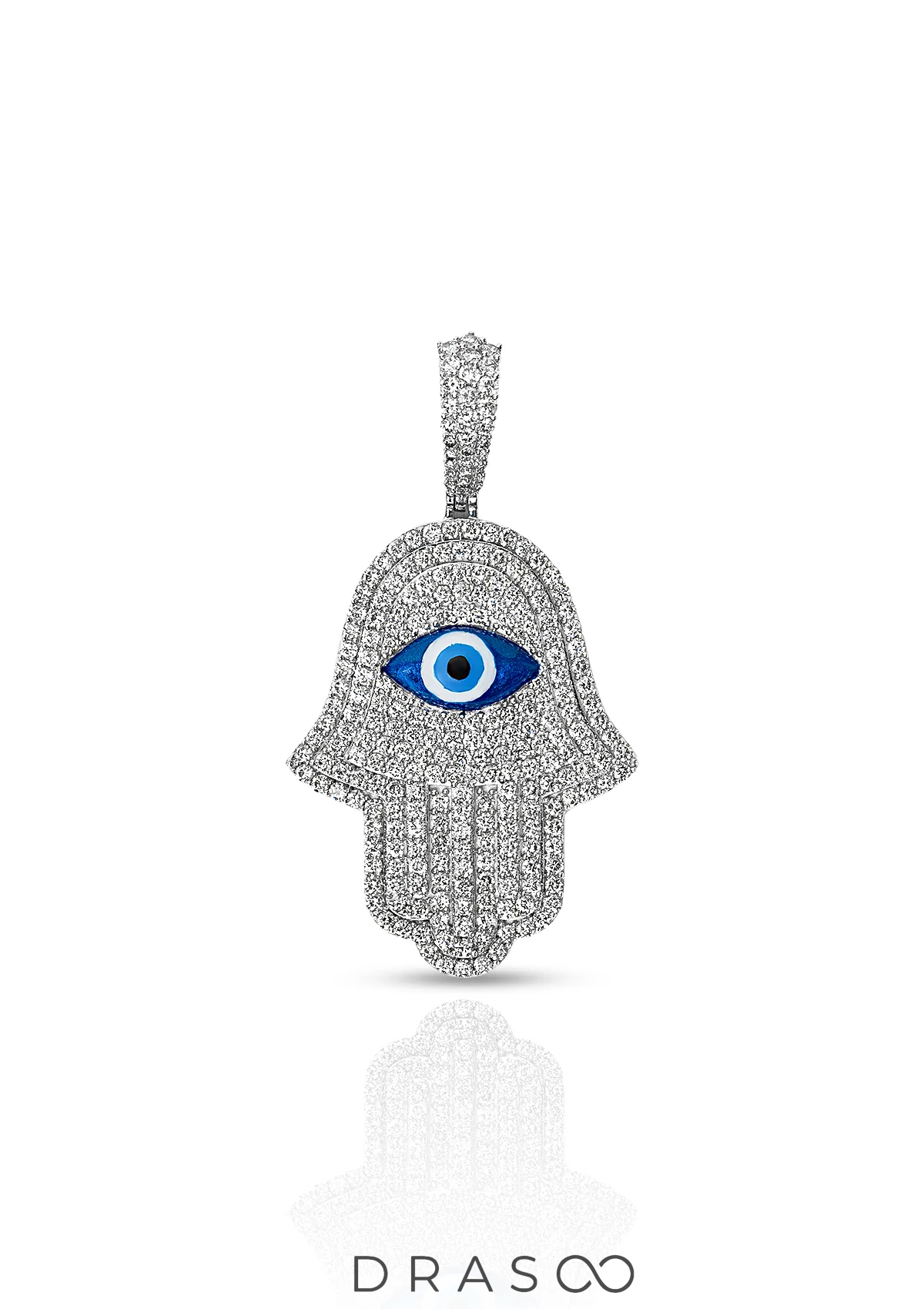 MYSTIC HAMSA EVIL EYE PENDANT