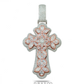 DIAMOND MARQUISE FLOWER CROSS