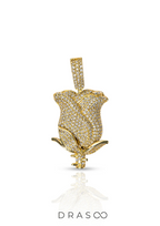 DIAMOND ROSE PENDANT