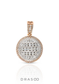 DIAMOND ROUND PENDANT