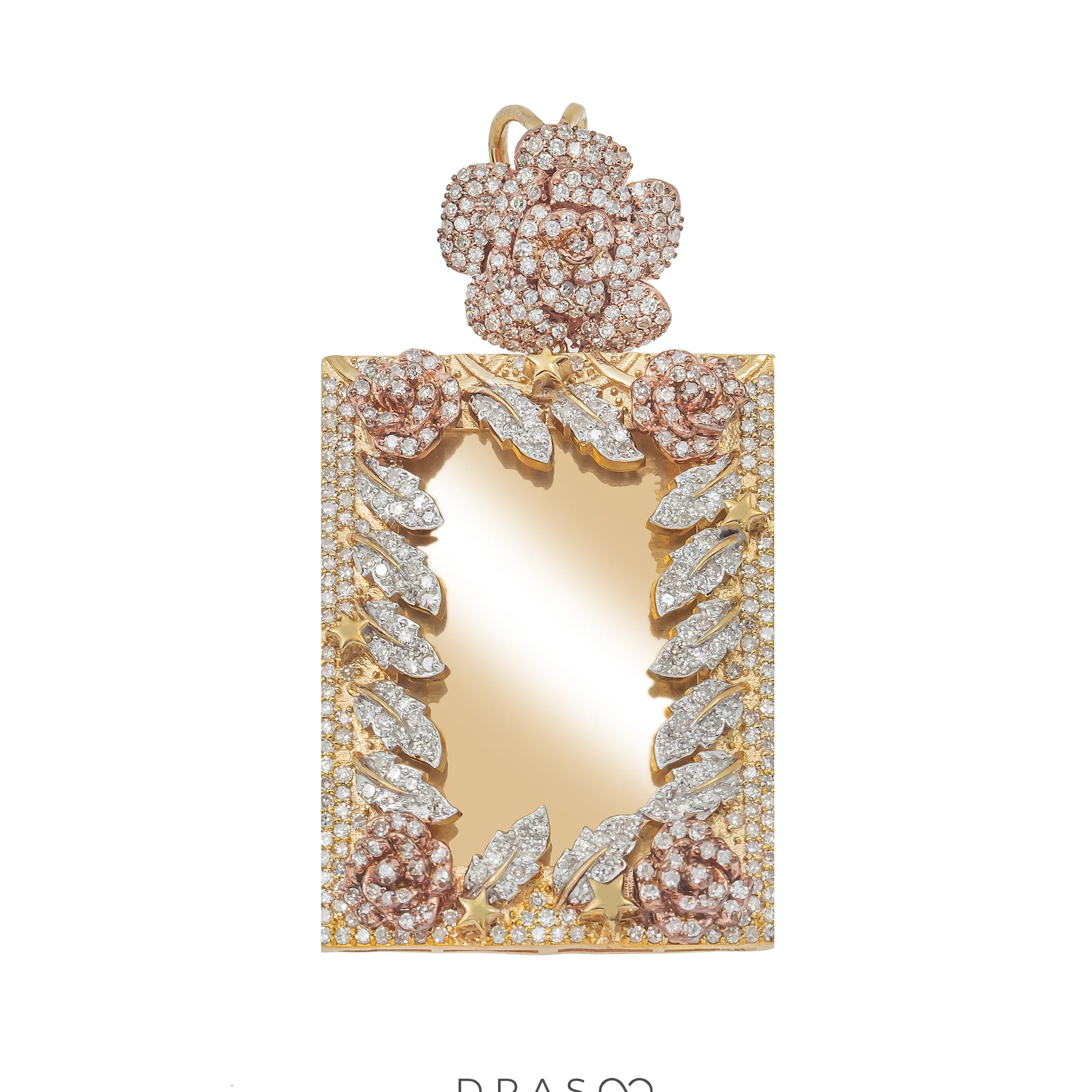 FLOWER DIAMOND PICTURE PENDANT